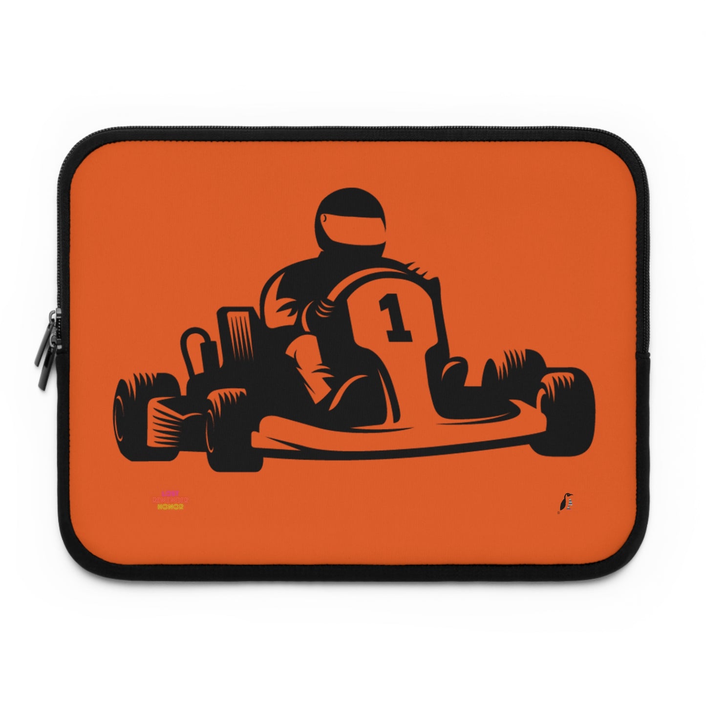 Laptop Sleeve: Racing Orange