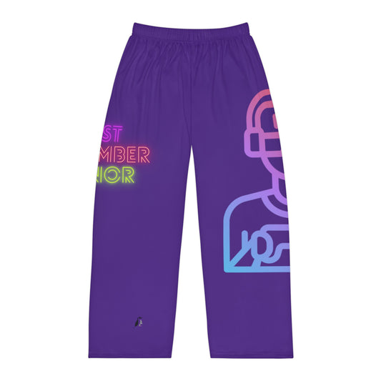 Panlalaking Pajama Pants: Gaming Purple