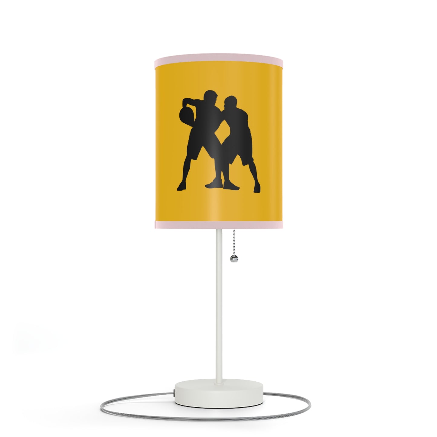 Lamp on a Stand, US|CA plug: Basketball Yellow