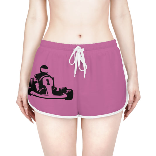 Women's Relaxed Shorts: Racing Lite Pink