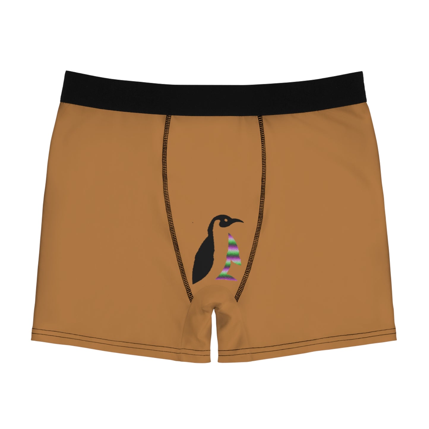 Men's Boxer Briefs: Lost Remember Honor Lite Brown