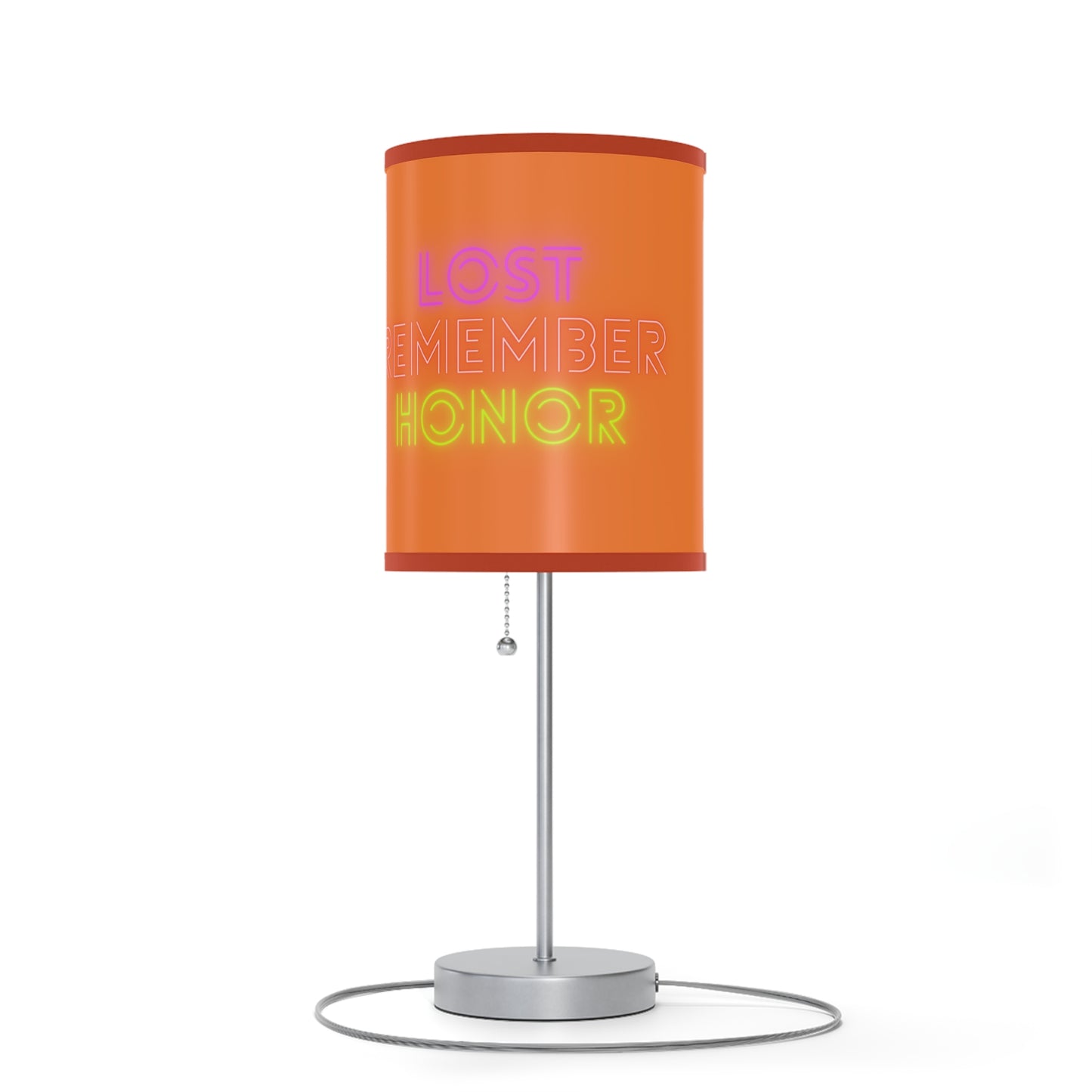 Lamp on a Stand, US|CA plug: Crazy Penguin World Logo Crusta