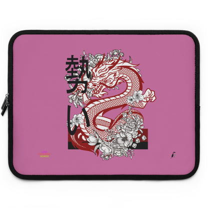 Laptop Sleeve: Dragons Lite Pink