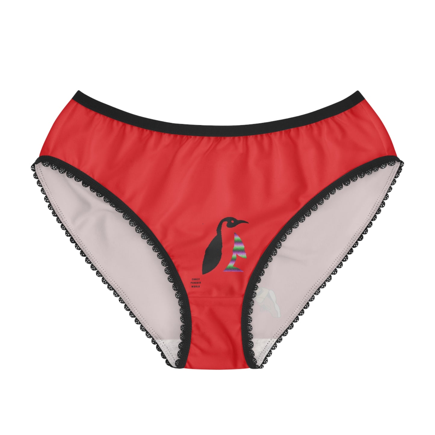 Women's Briefs: Golf Red