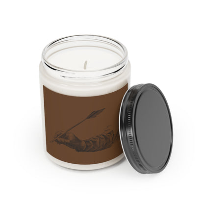 Scented Candle, 9oz: Writing Brown