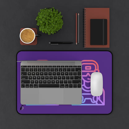 Desk Mat: Gaming Purple