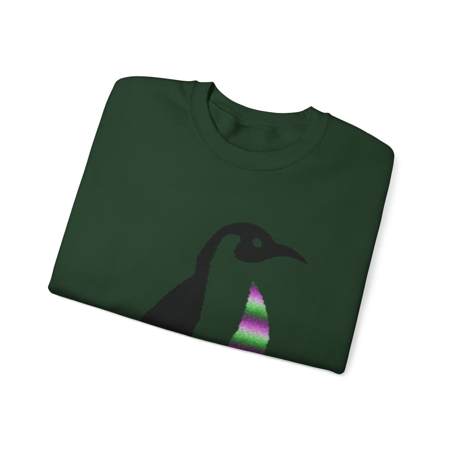 Heavy Blend™ Crewneck Sweatshirt: Crazy Penguin World Logo #1