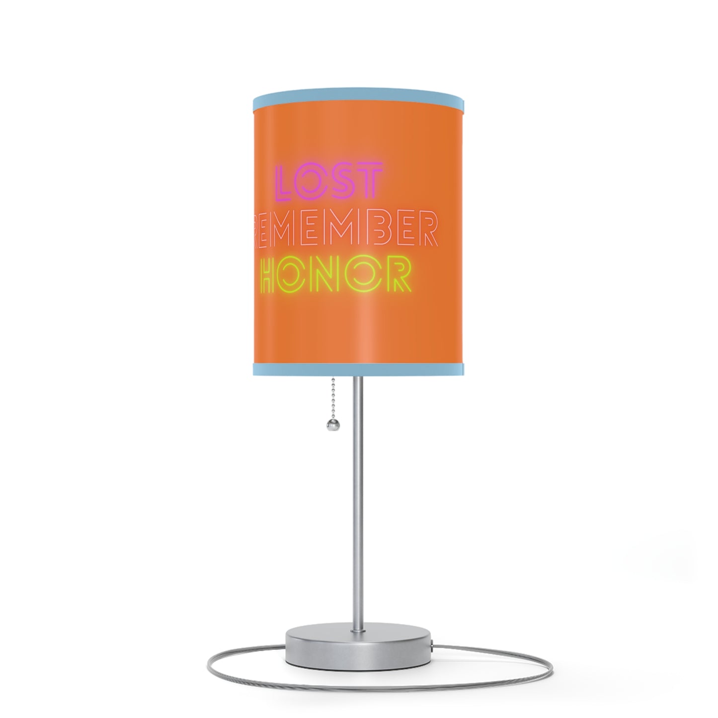 Lamp on a Stand, US|CA plug: Crazy Penguin World Logo Crusta