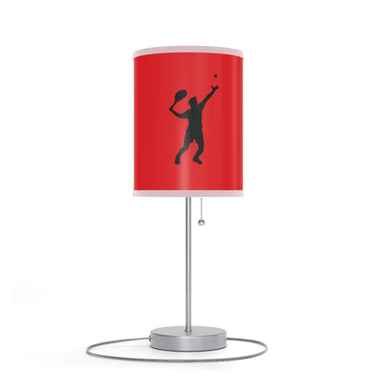 Lamp on a Stand, US|CA plug: Tennis Red