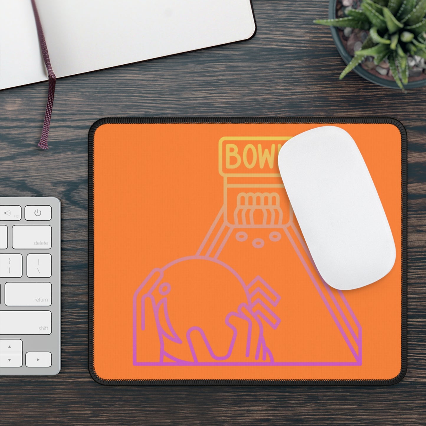 Gaming Mouse Pad: Bowling Crusta