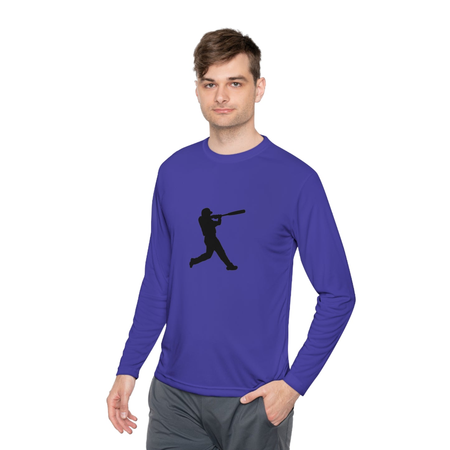 Lightweight Long Sleeve Tee: Baseball #2