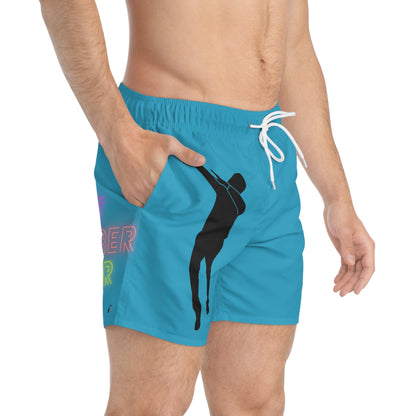 Swim Trunks: Dance Turquoise