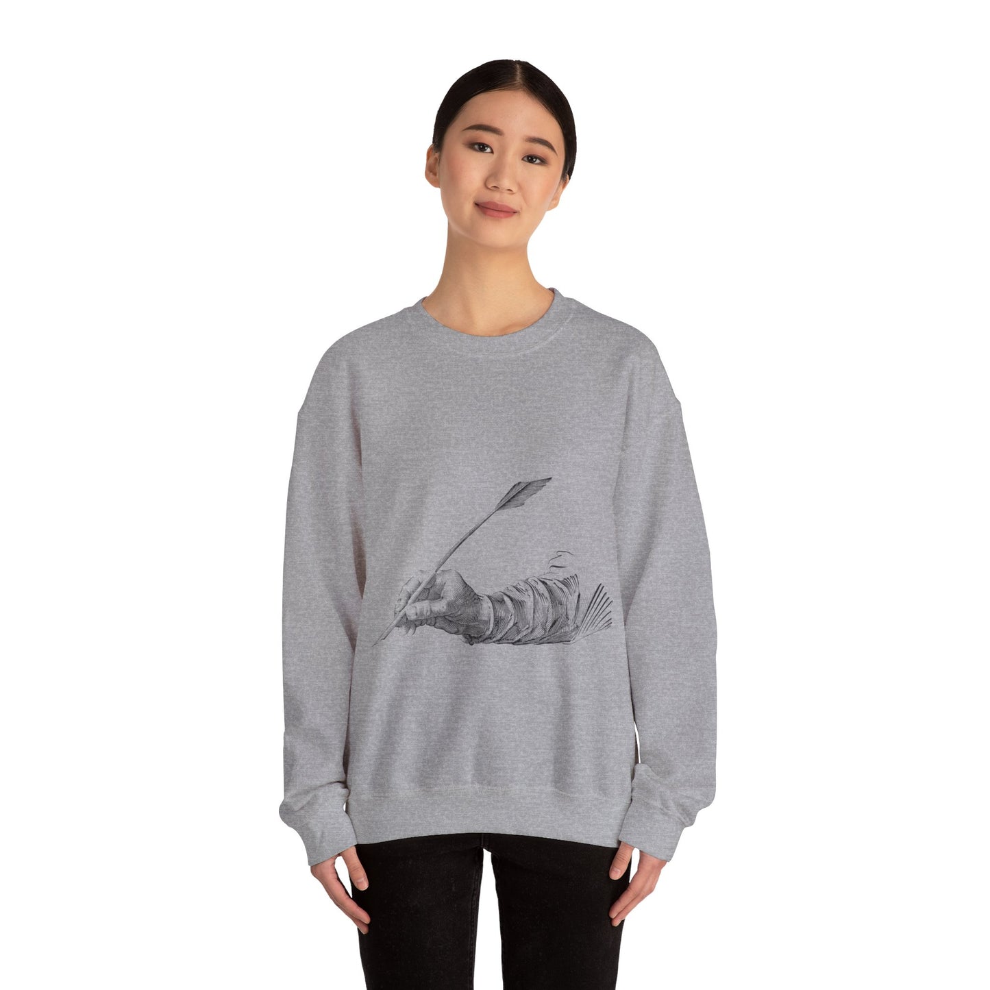 Heavy Blend™ Crewneck Sweatshirt: Writing #1