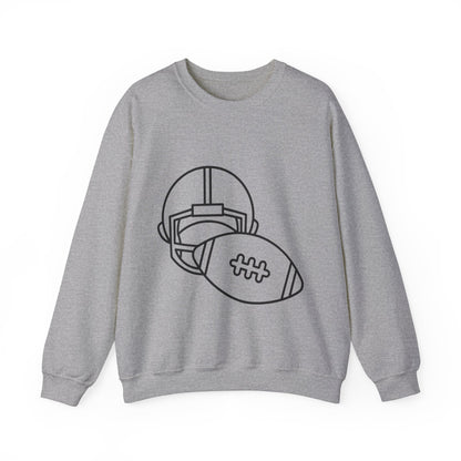 Heavy Blend™ Crewneck Sweatshirt: Football #1