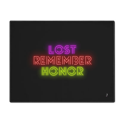 Placemat, 1pc: Lost Remember Honor Black