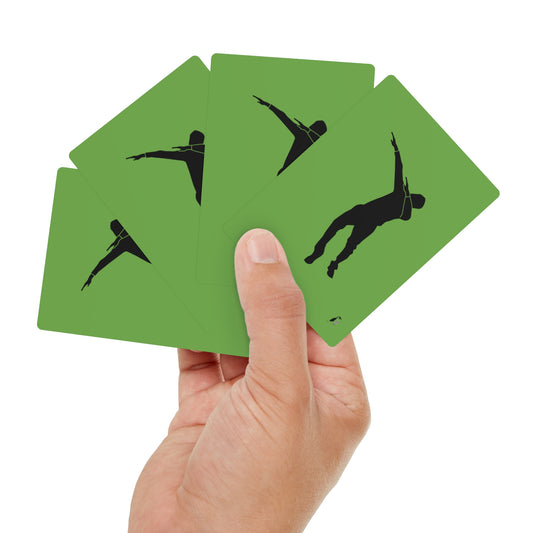 Poker Cards: Dance Green