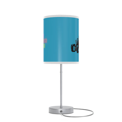 Lamp on a Stand, US|CA plug: Racing Turquoise