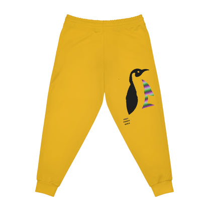 Athletic Joggers: Lost Remember Honor Yellow