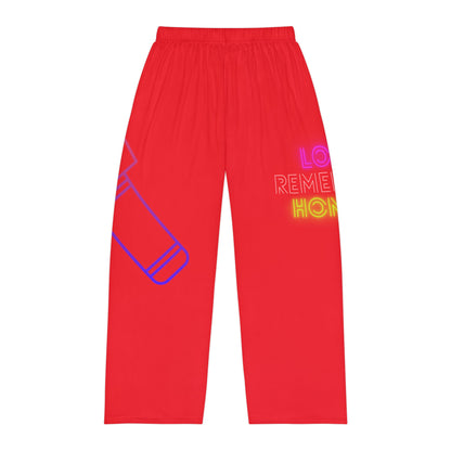 Panlalaking Pajama Pants: Music Red 