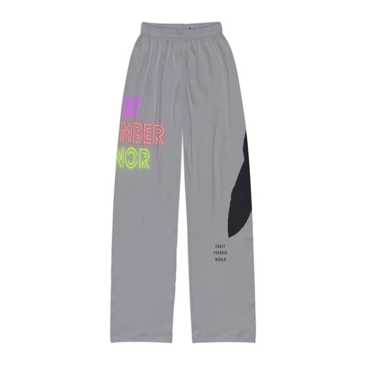 Kids Pajama Pants: Lost Remember Honor Grey