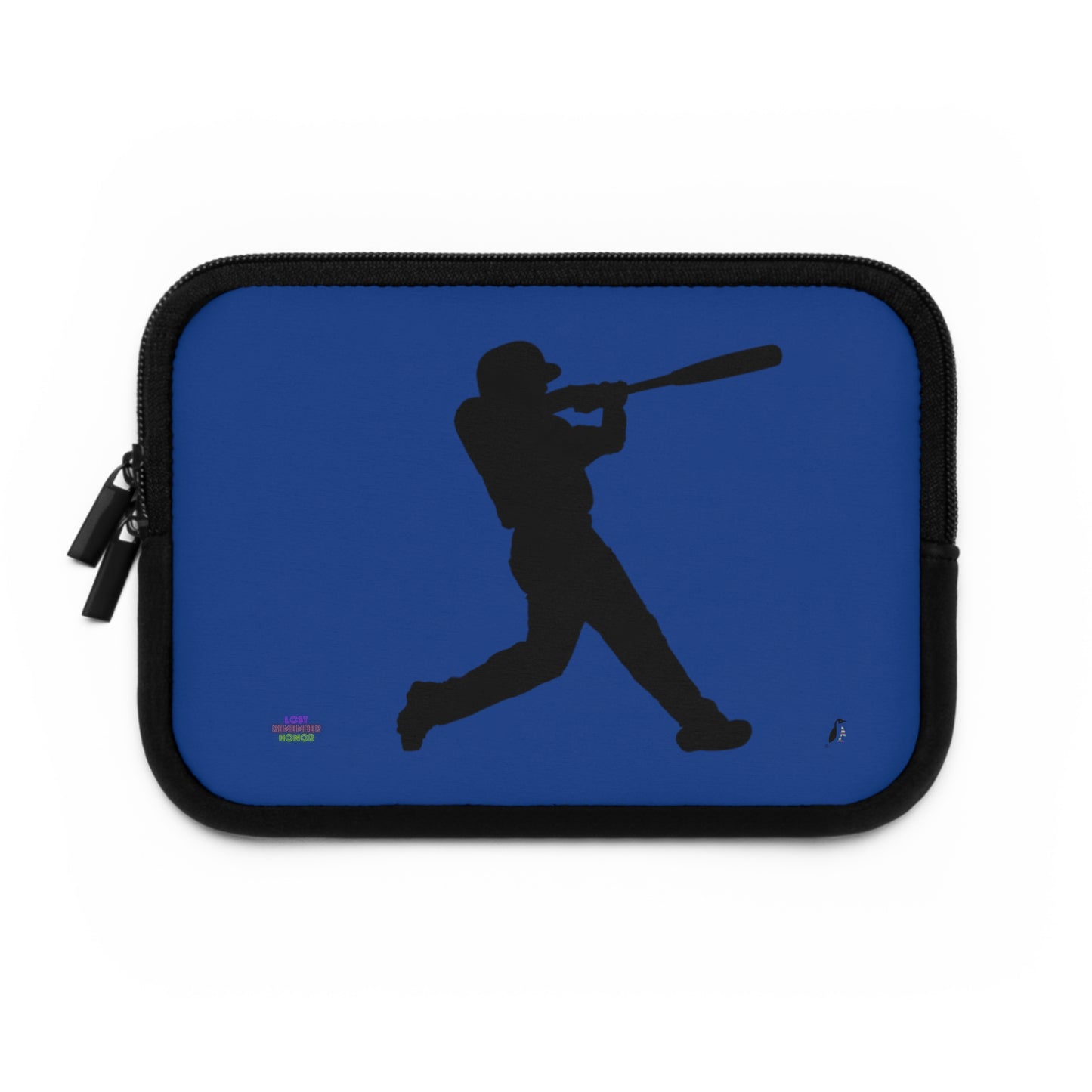 Laptop Sleeve: Baseball Dark Blue