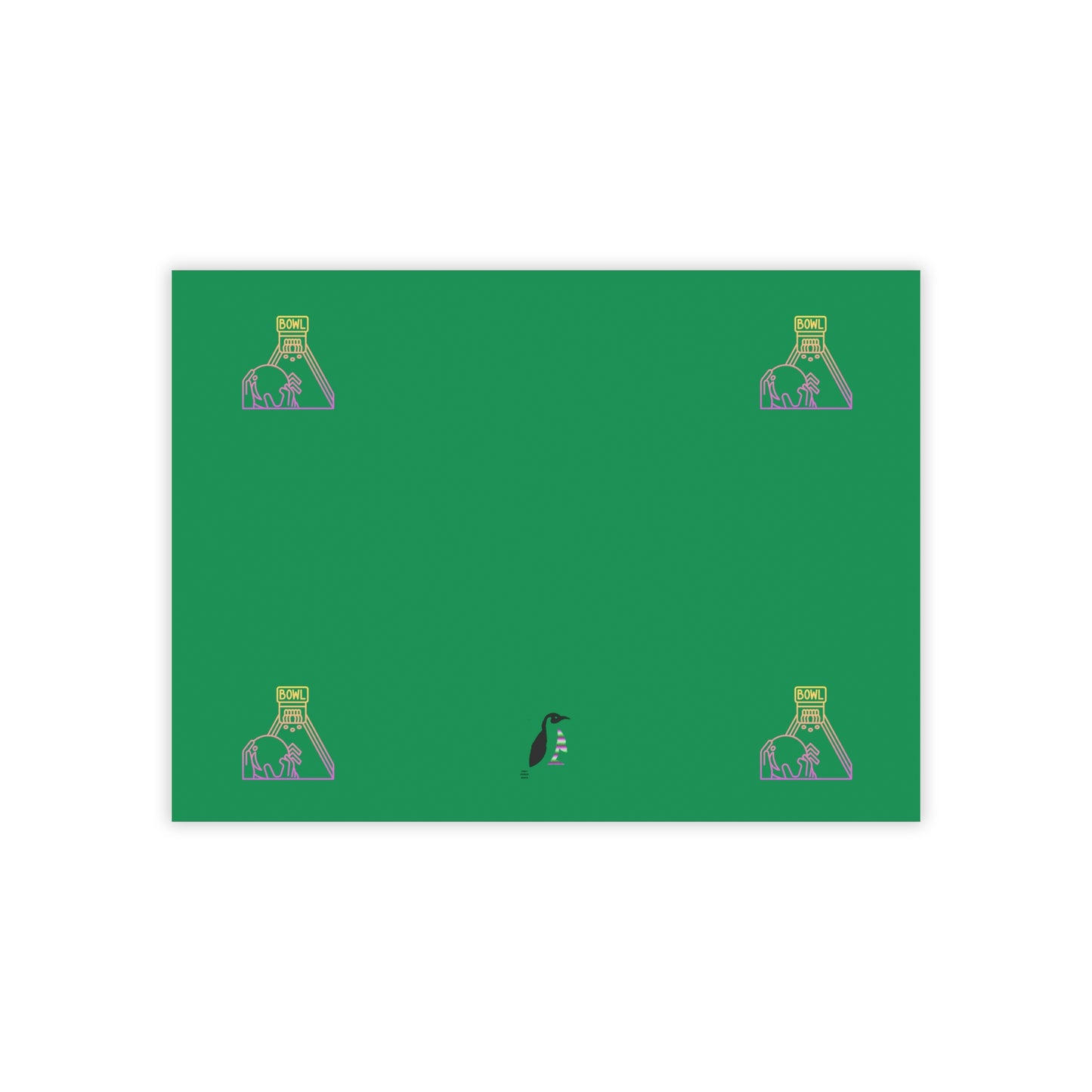 Post-it® Note Pads: Bowling Dark Green