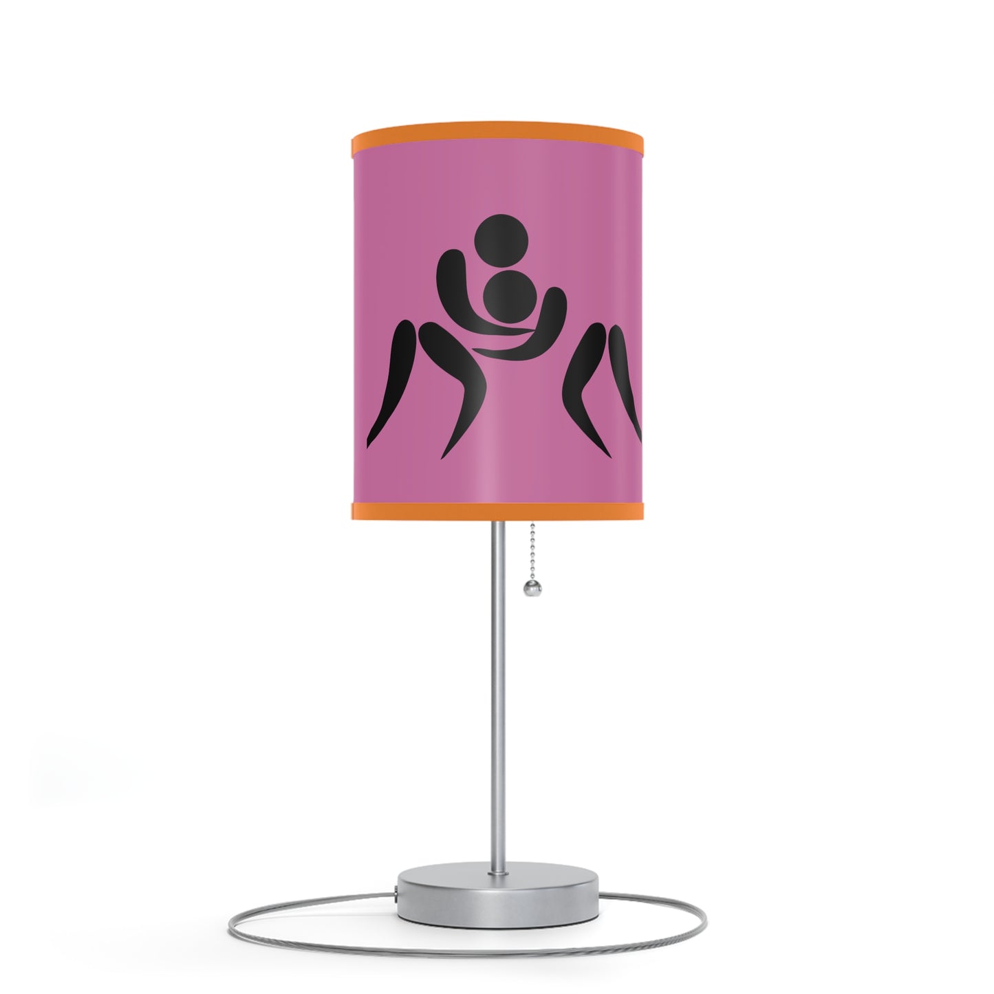 Lamp on a Stand, US|CA plug: Wrestling Lite Pink