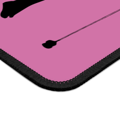 Gaming Mouse Pad: Fishing Lite Pink