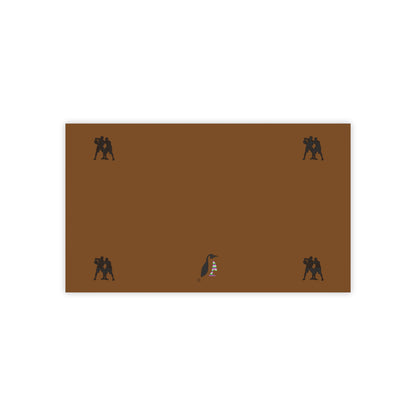 Post-it® Note Pads: Basketball Brown