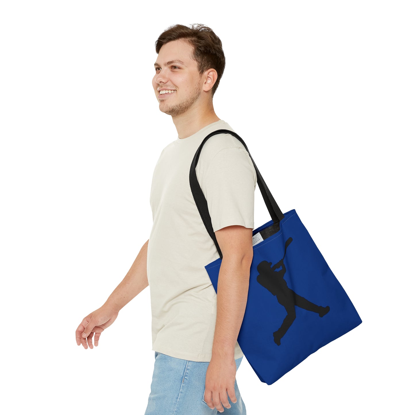 Tote Bag: Baseball Dark Blue