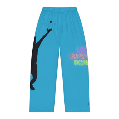 Women's Pajama Pants: Tennis Turquoise