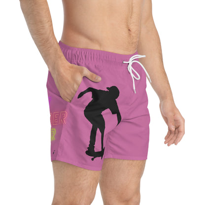 Swim Trunks: Skateboarding Lite Pink