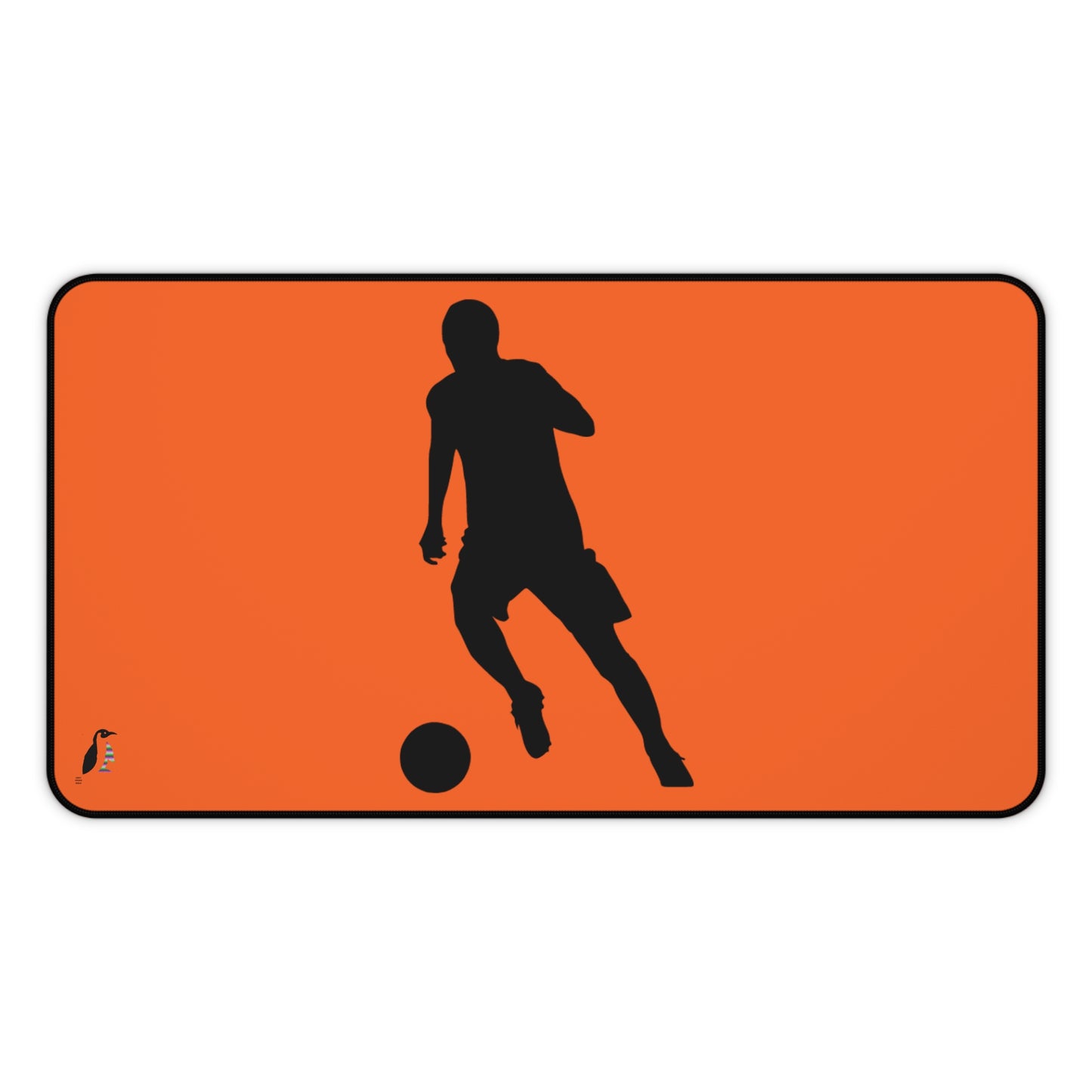 Desk Mat: Soccer Orange