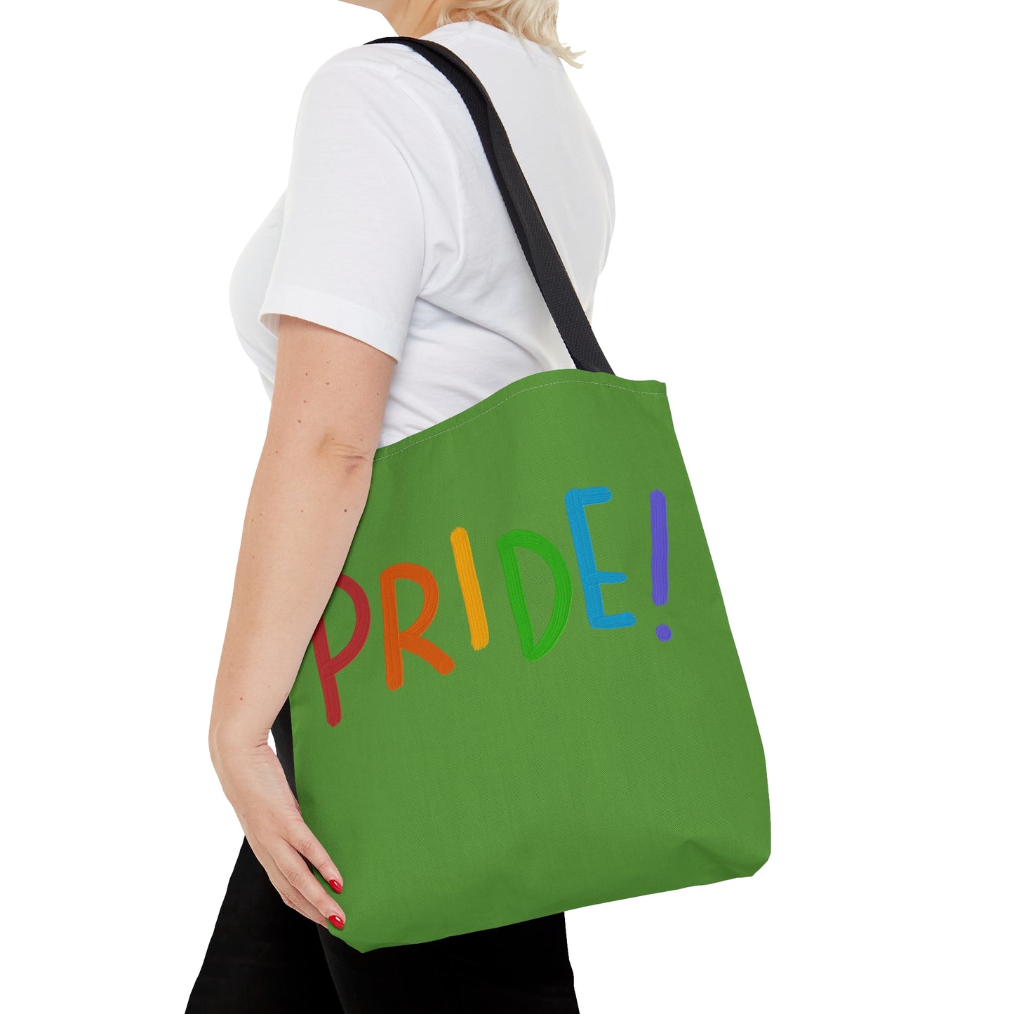 Tote Bag: LGBTQ Pride Green