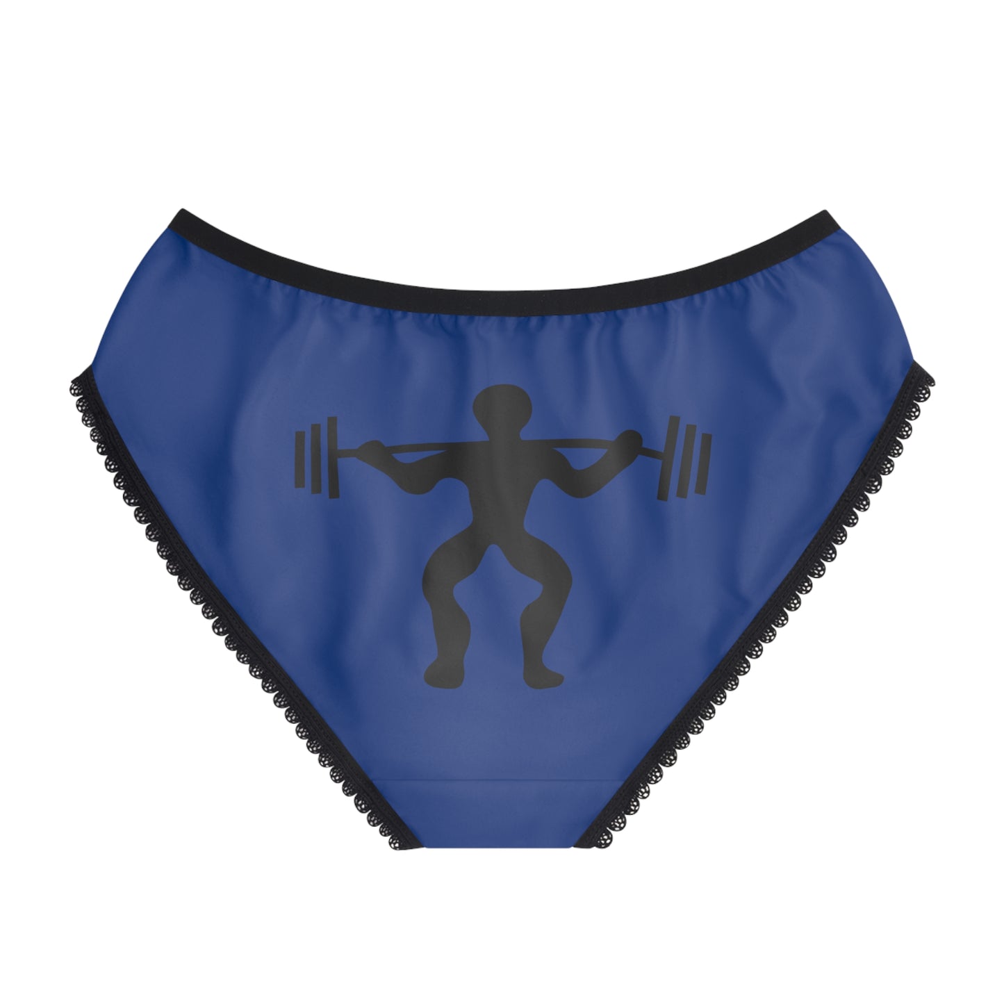 Women's Briefs: Weightlifting Dark Blue