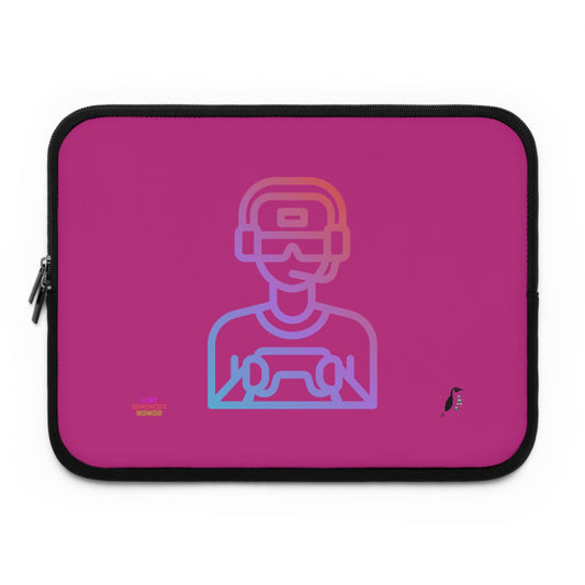 Laptop Sleeve: Gaming Pink