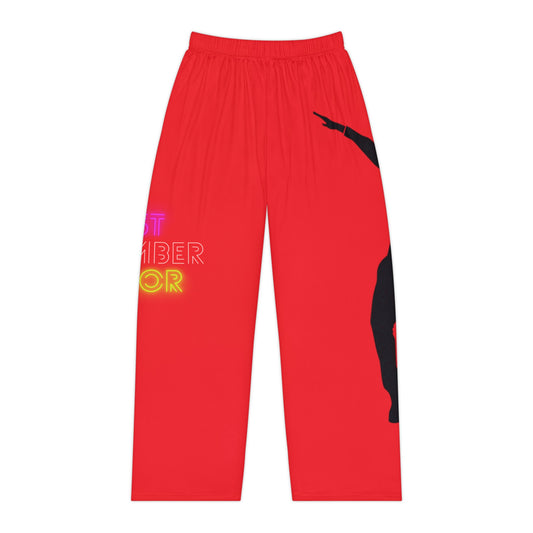 Women's Pajama Pants: Dance Red