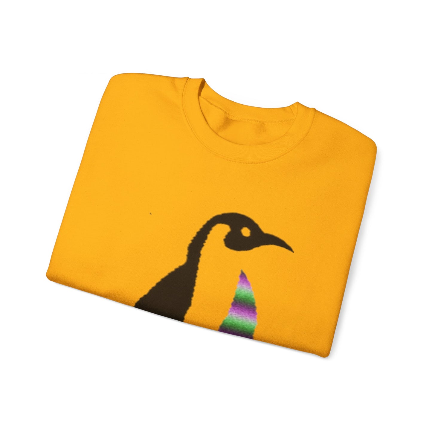 Heavy Blend™ Crewneck Sweatshirt: Crazy Penguin World Logo #1