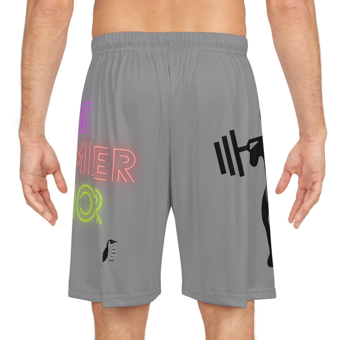 Basketball Shorts: Weightlifting Grey