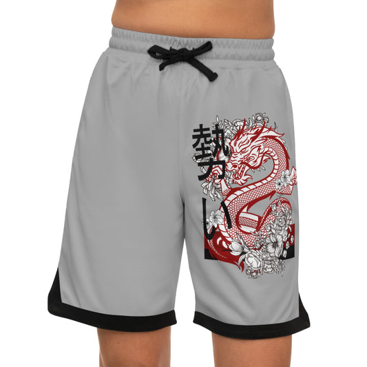 Basketball Rib Shorts: Dragons Lite Grey