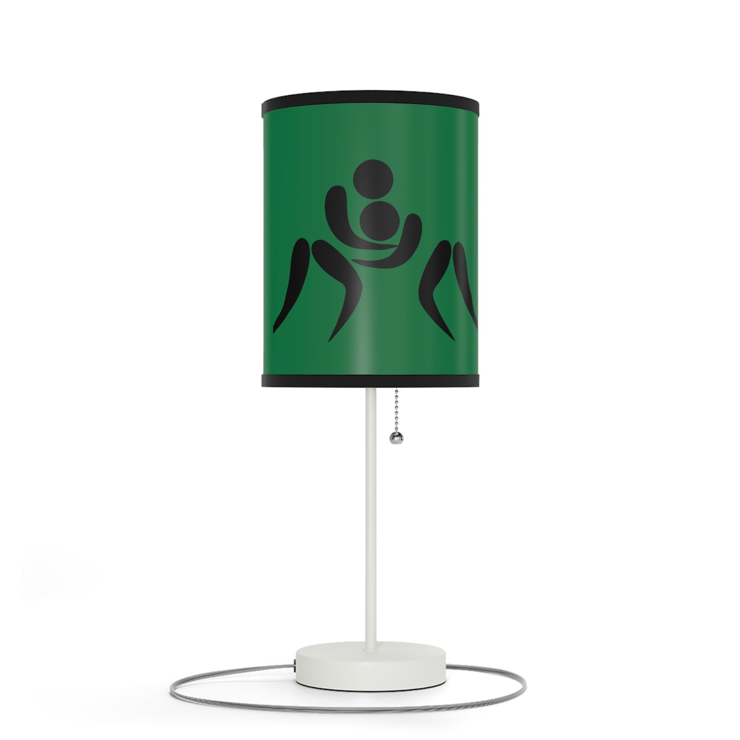 Lamp on a Stand, US|CA plug: Wrestling Dark Green