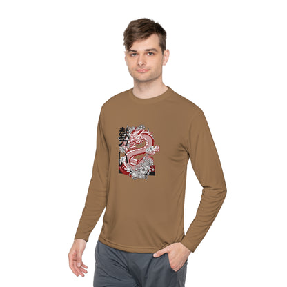 Lightweight Long Sleeve Tee: Dragons #1