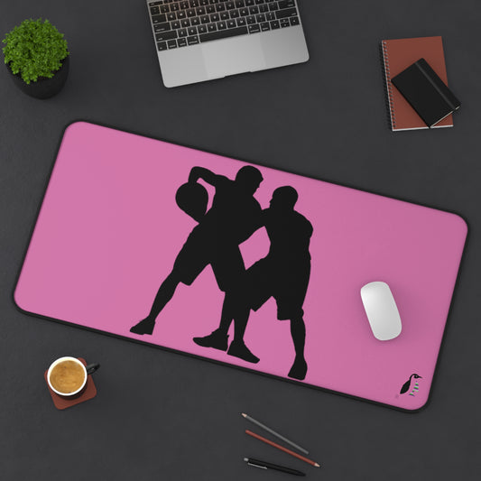 Desk Mat: Basketball Lite Pink