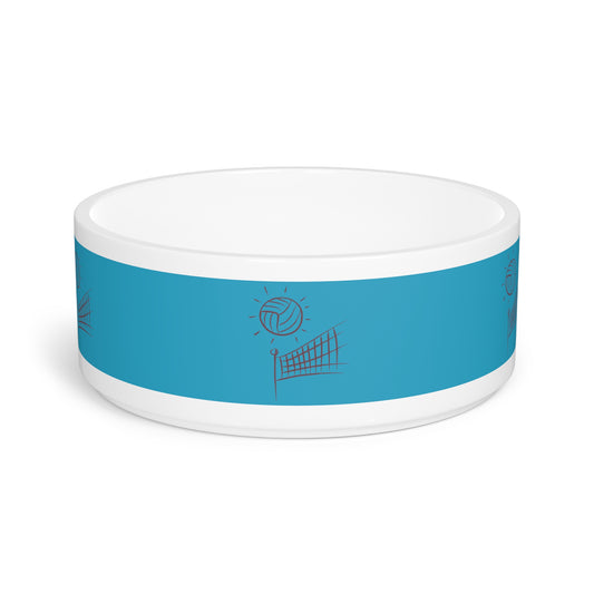 Pet Bowl: Volleyball Turquoise