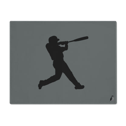 Placemat, 1pc: Baseball Dark Grey