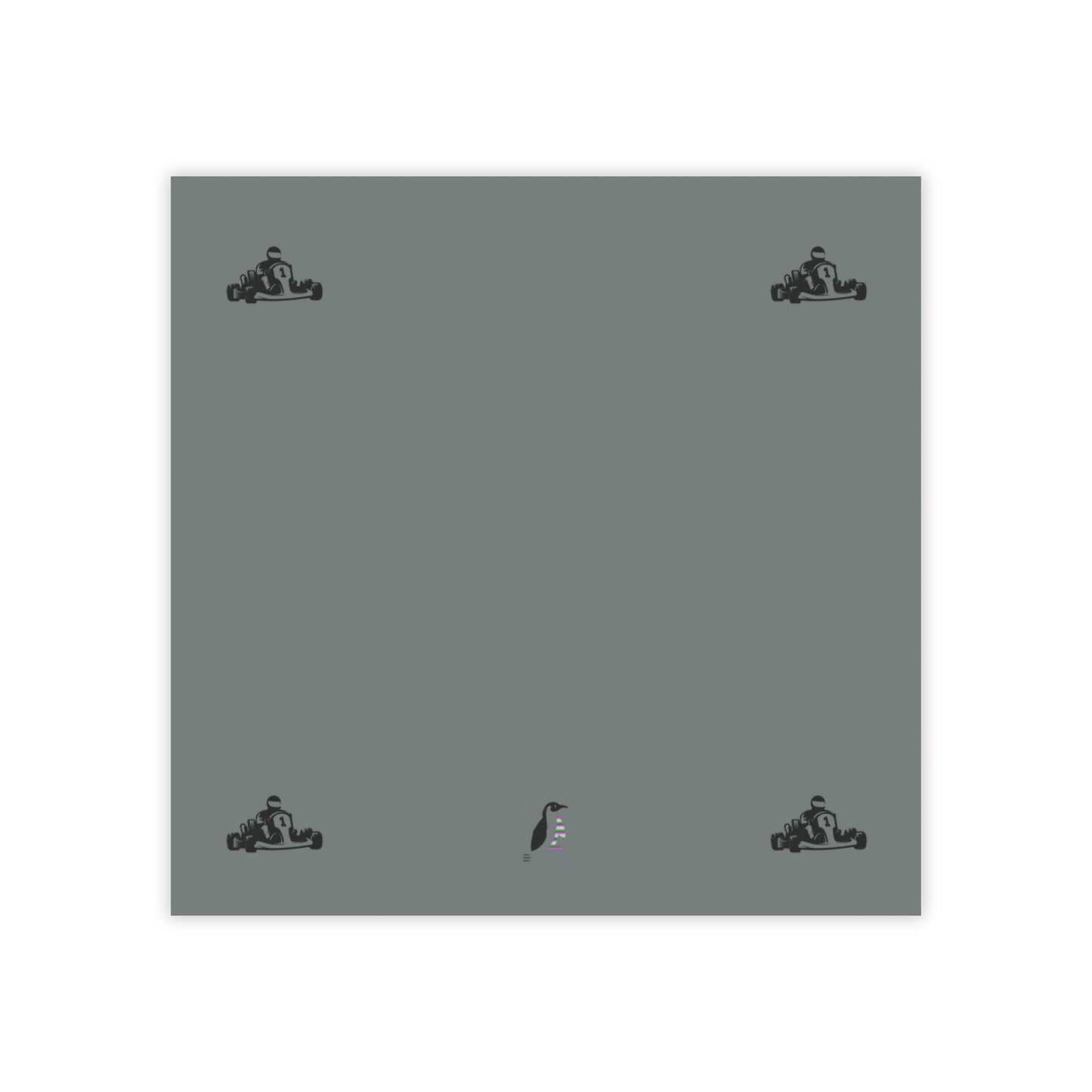 Post-it® Note Pads: Racing Dark Grey