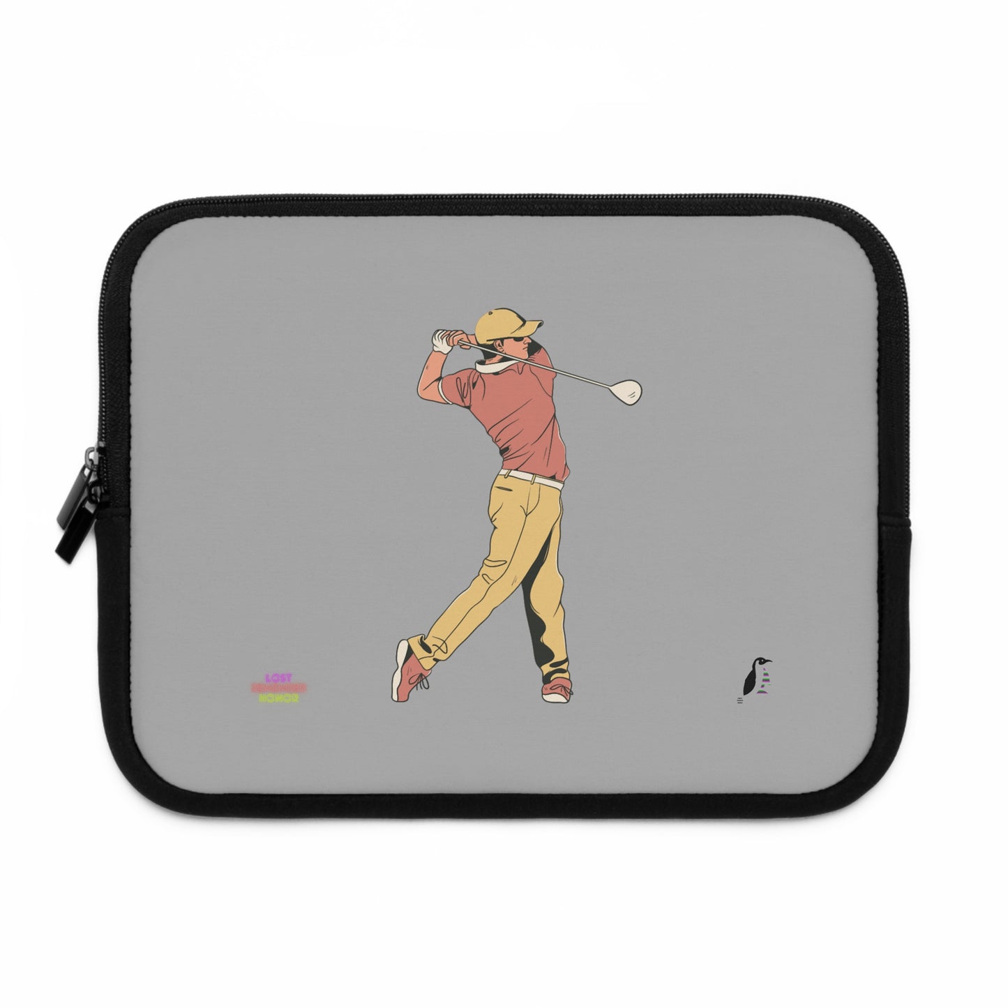 Laptop Sleeve: Golf Lite Grey