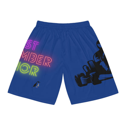 Basketball Shorts: Racing Dark Blue