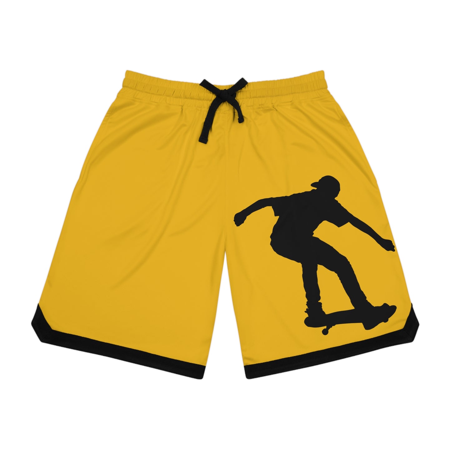 Basketball Rib Shorts: Skateboarding Yellow