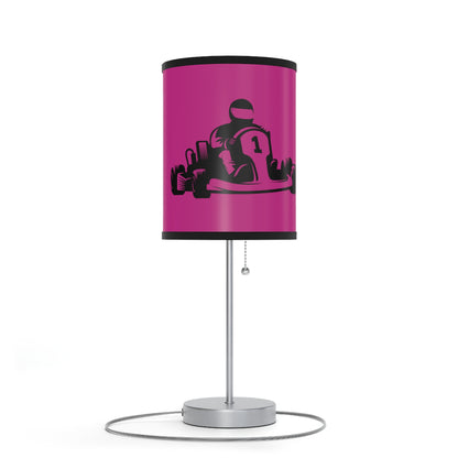 Lamp on a Stand, US|CA plug: Racing Pink